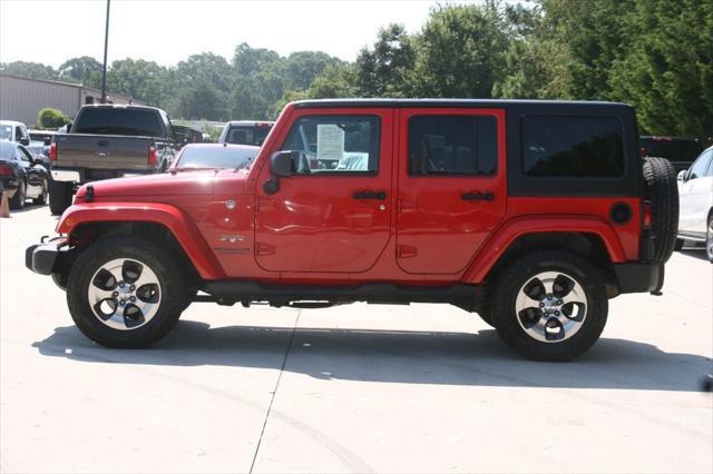 used 2017 Jeep Wrangler Unlimited car, priced at $21,395