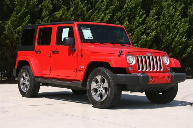used 2017 Jeep Wrangler Unlimited car, priced at $21,495
