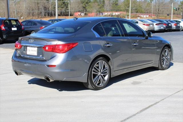 used 2015 INFINITI Q50 Hybrid car, priced at $12,995