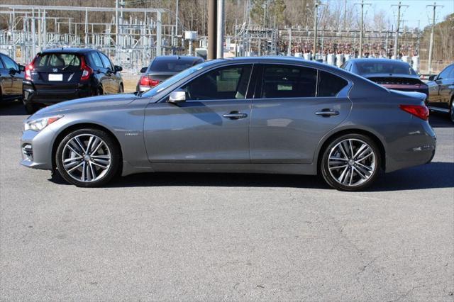 used 2015 INFINITI Q50 Hybrid car, priced at $12,995