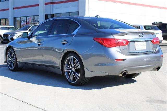 used 2015 INFINITI Q50 Hybrid car, priced at $12,995