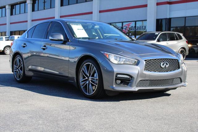 used 2015 INFINITI Q50 Hybrid car, priced at $12,995