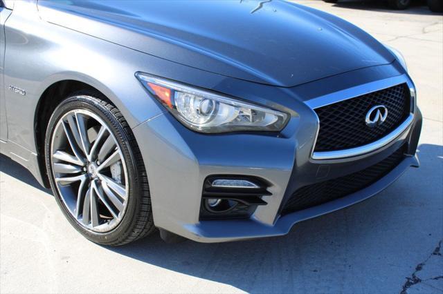 used 2015 INFINITI Q50 Hybrid car, priced at $12,995