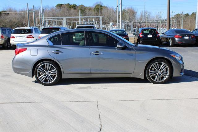 used 2015 INFINITI Q50 Hybrid car, priced at $12,995