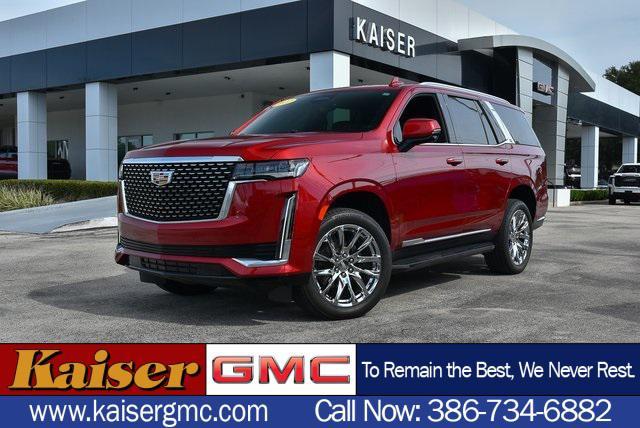 used 2022 Cadillac Escalade car, priced at $63,641