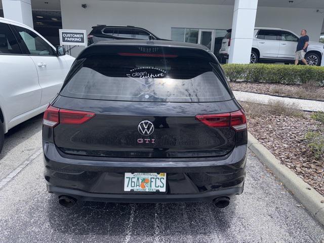 used 2022 Volkswagen Golf GTI car, priced at $28,900