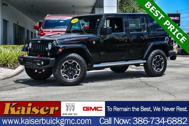 used 2016 Jeep Wrangler Unlimited car, priced at $31,399