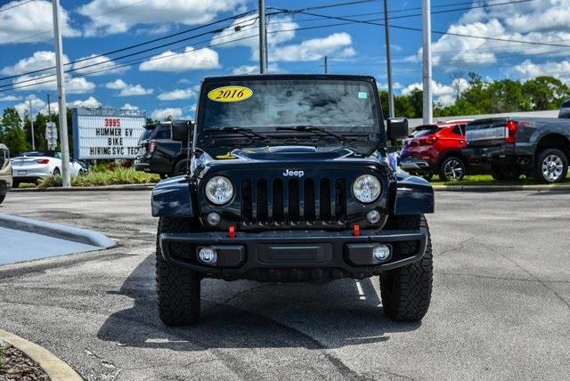 used 2016 Jeep Wrangler Unlimited car, priced at $31,599