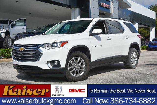 used 2021 Chevrolet Traverse car, priced at $23,800