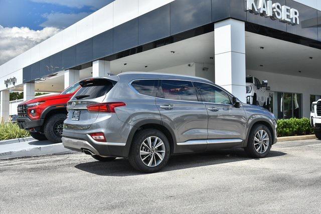 used 2019 Hyundai Santa Fe car, priced at $16,834