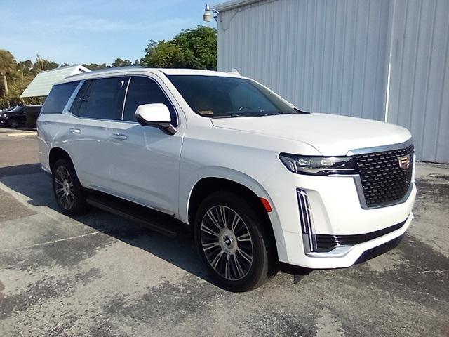 used 2021 Cadillac Escalade car, priced at $57,345