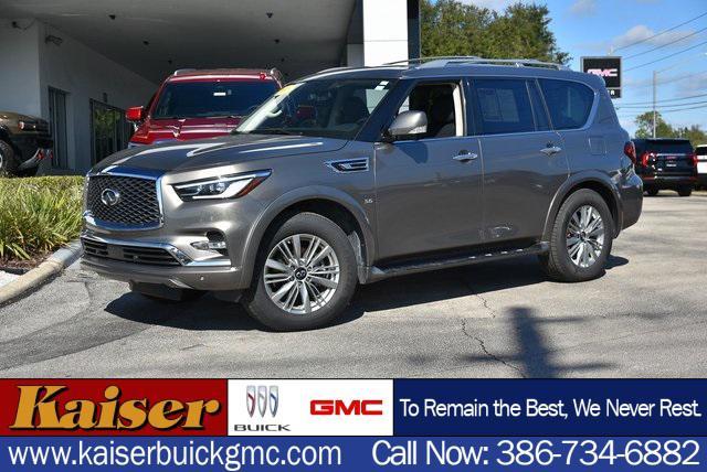 used 2018 INFINITI QX80 car, priced at $18,028