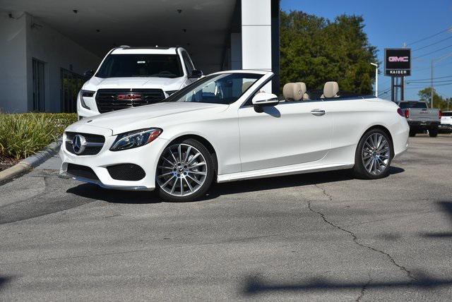 used 2017 Mercedes-Benz C-Class car, priced at $23,012