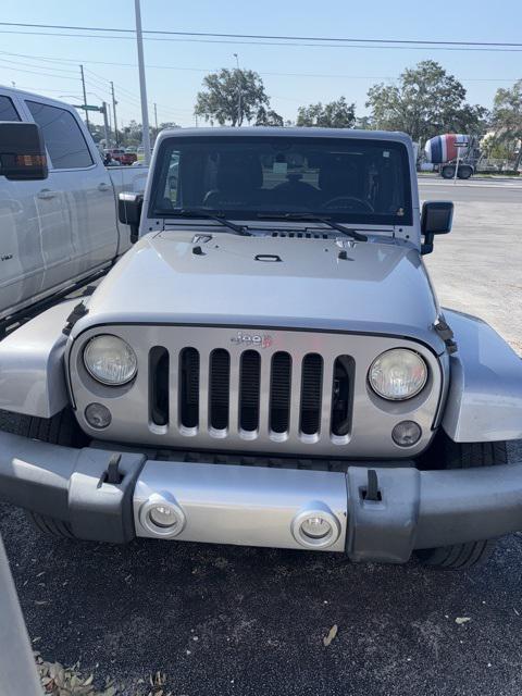 used 2014 Jeep Wrangler Unlimited car, priced at $15,754