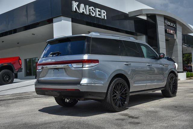 used 2023 Lincoln Navigator car, priced at $74,000