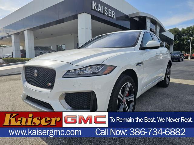 used 2017 Jaguar F-PACE car, priced at $17,900