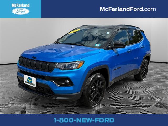 used 2022 Jeep Compass car, priced at $24,353
