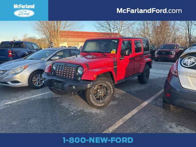 used 2018 Jeep Wrangler JK Unlimited car, priced at $18,889