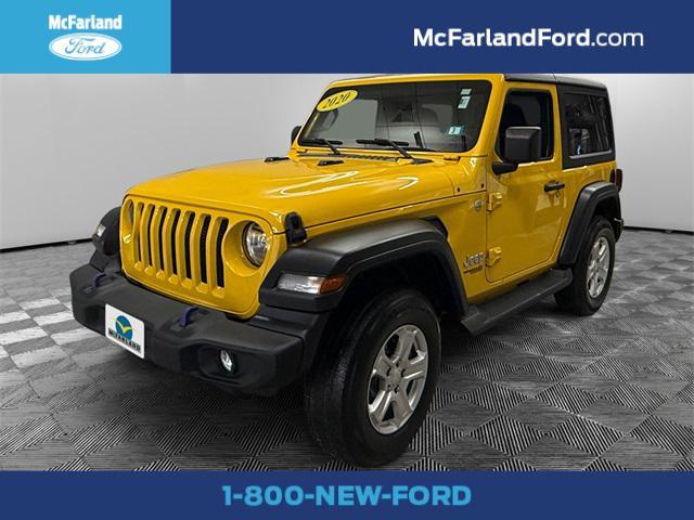 used 2020 Jeep Wrangler car, priced at $24,899