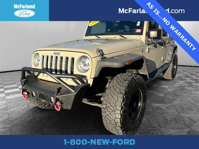 used 2018 Jeep Wrangler JK Unlimited car, priced at $15,989