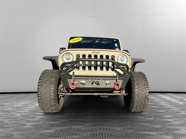 used 2018 Jeep Wrangler JK Unlimited car, priced at $15,989