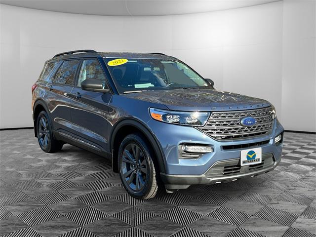 used 2021 Ford Explorer car, priced at $28,263