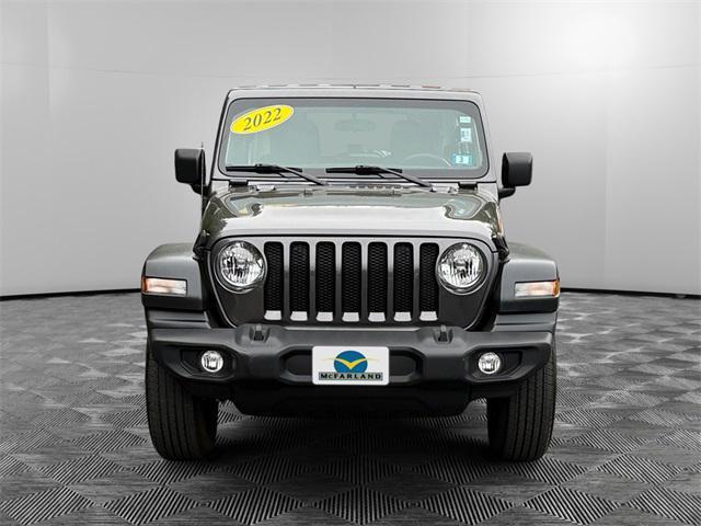 used 2022 Jeep Wrangler Unlimited car, priced at $30,452