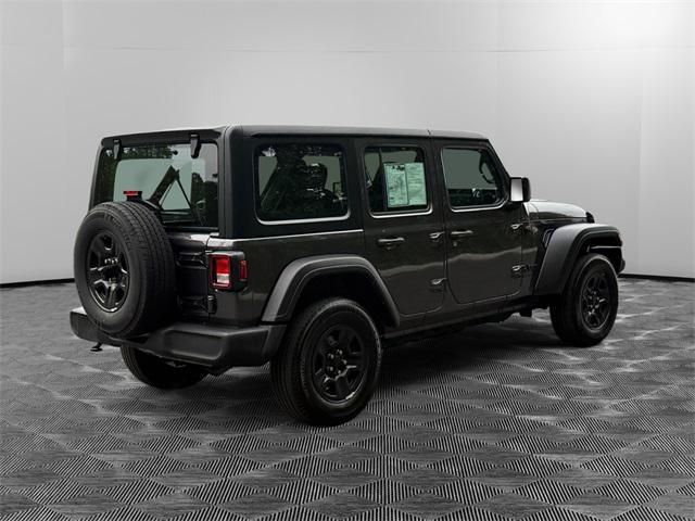 used 2022 Jeep Wrangler Unlimited car, priced at $30,452