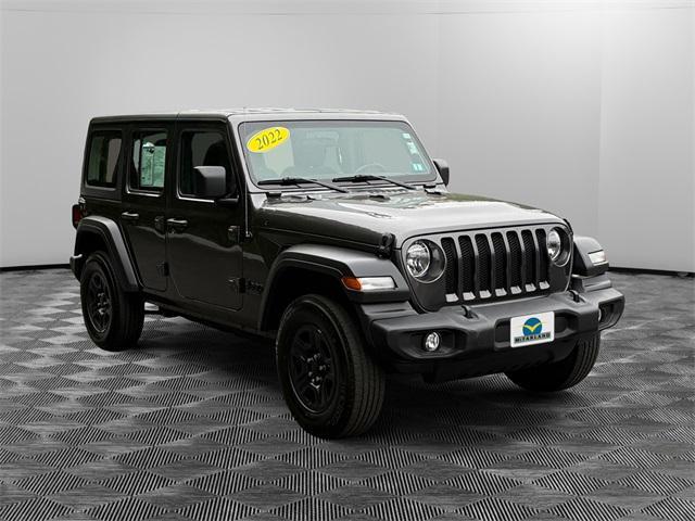 used 2022 Jeep Wrangler Unlimited car, priced at $30,452