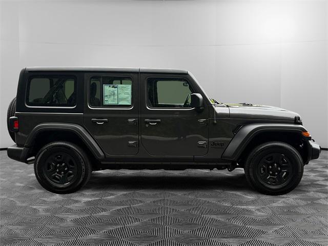 used 2022 Jeep Wrangler Unlimited car, priced at $30,452