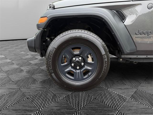 used 2022 Jeep Wrangler Unlimited car, priced at $30,452