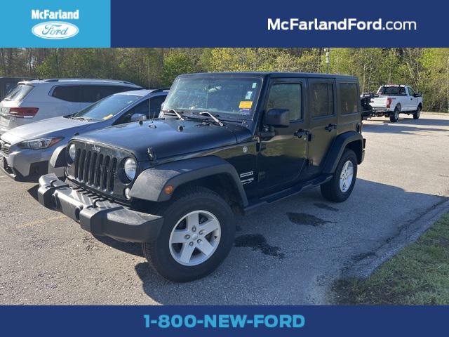 used 2018 Jeep Wrangler JK Unlimited car, priced at $26,948