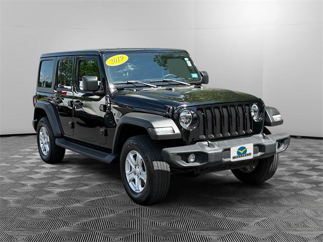 used 2019 Jeep Wrangler Unlimited car, priced at $26,994