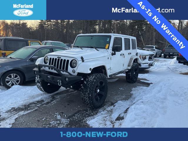 used 2015 Jeep Wrangler Unlimited car, priced at $17,988