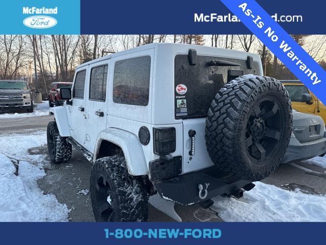 used 2015 Jeep Wrangler Unlimited car, priced at $17,988