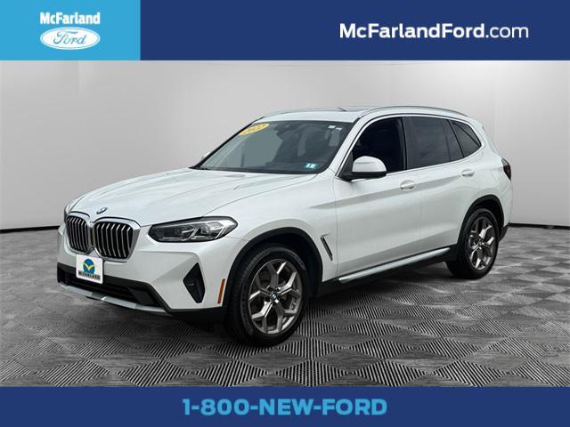 used 2022 BMW X3 car, priced at $31,926