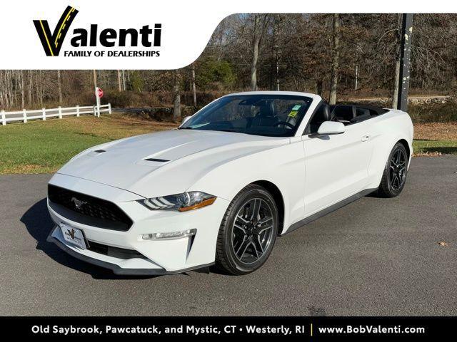 used 2021 Ford Mustang car, priced at $18,945