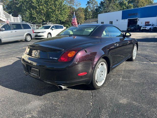 used 2003 Lexus SC 430 car, priced at $25,900
