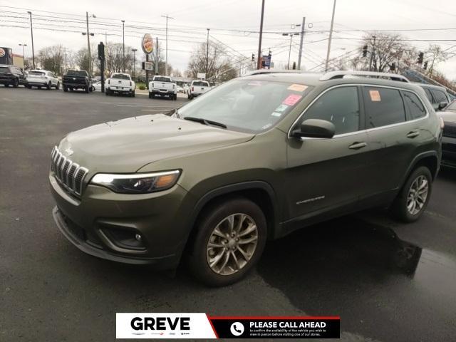 used 2021 Jeep Cherokee car, priced at $24,125