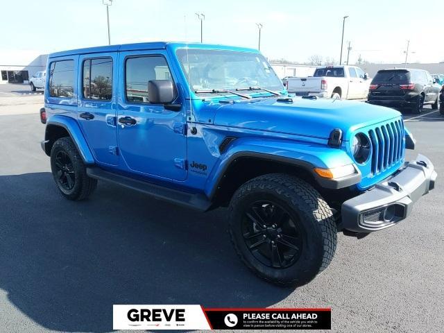 used 2021 Jeep Wrangler Unlimited car, priced at $37,640