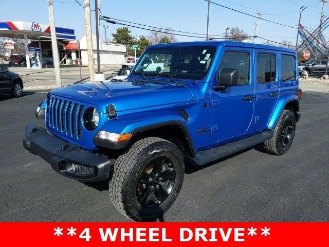 used 2021 Jeep Wrangler Unlimited car, priced at $33,899