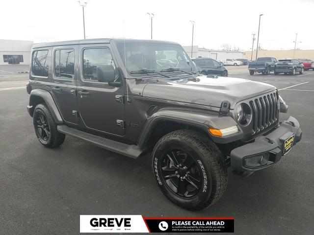 used 2021 Jeep Wrangler Unlimited car, priced at $34,931