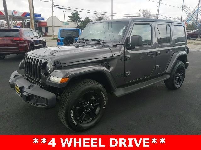 used 2021 Jeep Wrangler Unlimited car, priced at $35,715