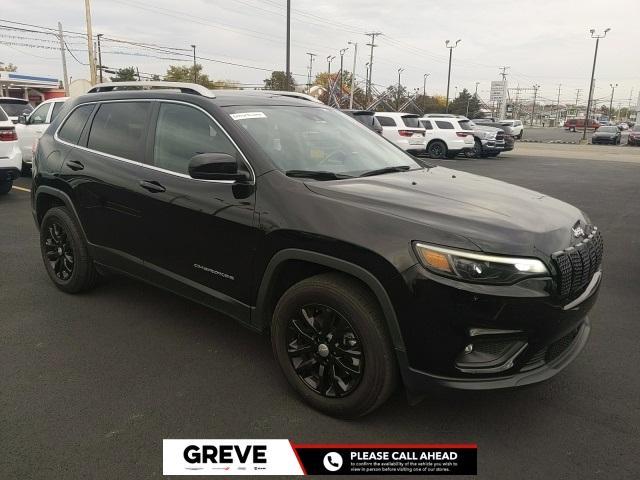 used 2021 Jeep Cherokee car, priced at $27,342