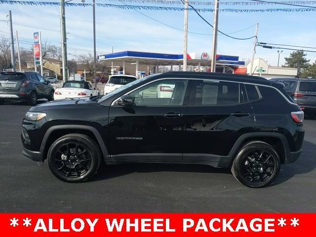 used 2022 Jeep Compass car, priced at $23,220