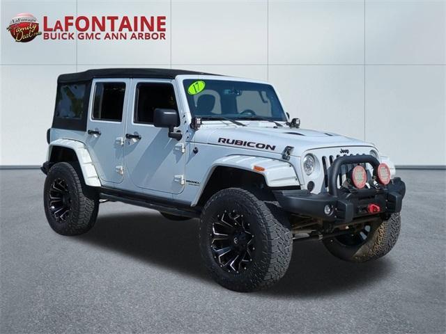 used 2017 Jeep Wrangler Unlimited car, priced at $18,995