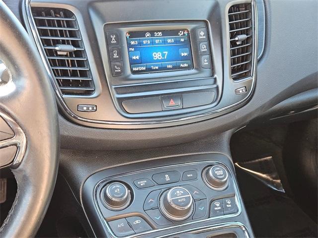 used 2015 Chrysler 200 car, priced at $6,595