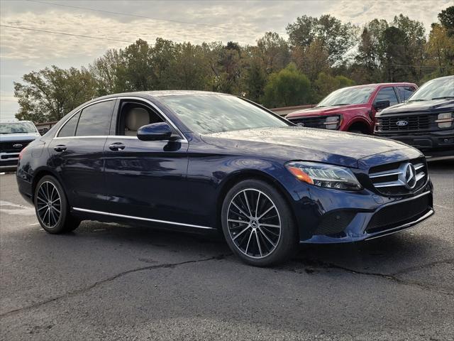 used 2021 Mercedes-Benz C-Class car, priced at $25,500