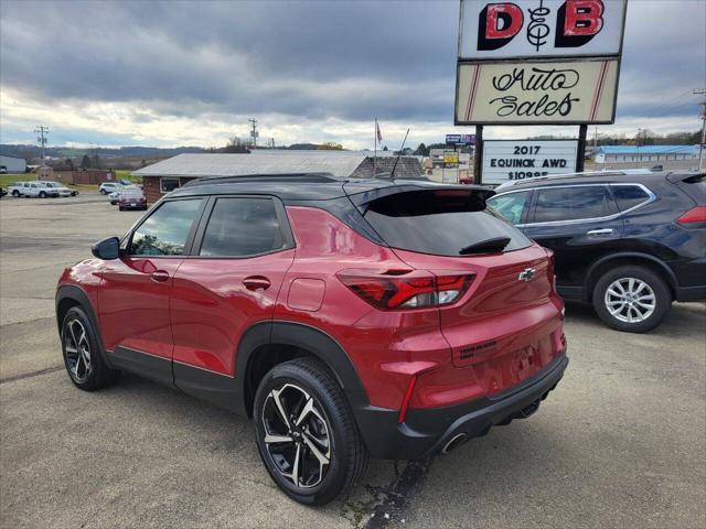 used 2021 Chevrolet TrailBlazer car, priced at $23,275