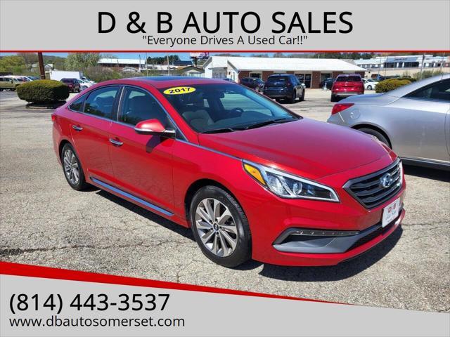 used 2017 Hyundai Sonata car, priced at $14,675